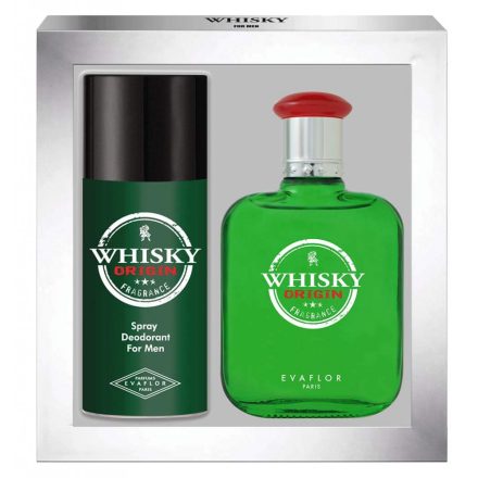 Set cadou 2 piese Whisky Origin 100 ml edt + 150 ml deo spray