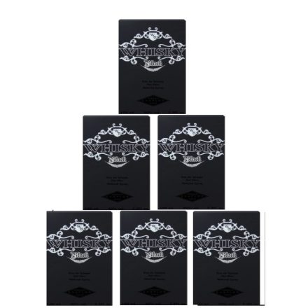 Set 6 parfumuri Whisky Black 100 ml