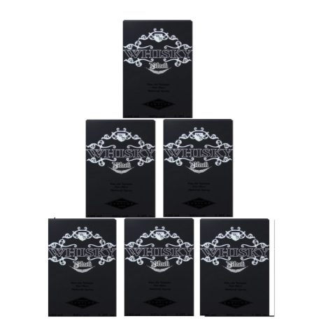 Set 6 parfumuri Whisky Black 100 ml