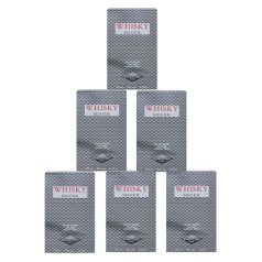 Set 6 parfumuri Whisky Silver  100 ml