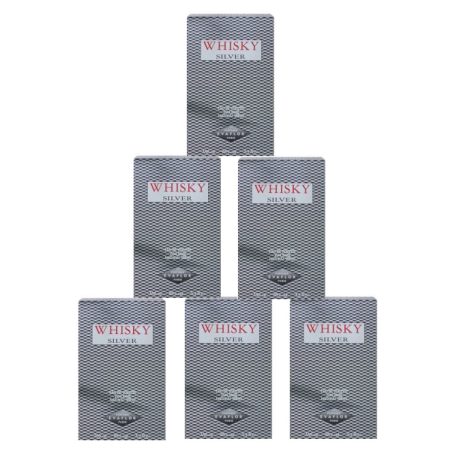 Set 6 parfumuri Whisky Silver  100 ml