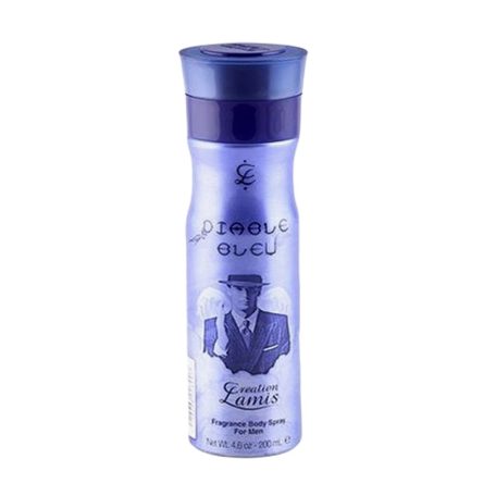 Deodorant Spray Creation Lamis Diable Bleu, barbati, 200 ml