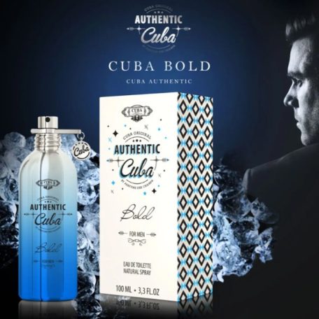 Cuba Authentic Bold, apa de toaleta 100 ml, barbati