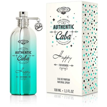 Cuba Authentic Happy, apa de parfum 100 ml, femei