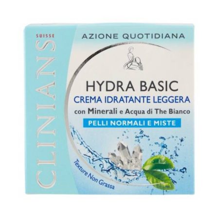 Crema hidratanta pentru fata Clinians Hydra Basic 50ml