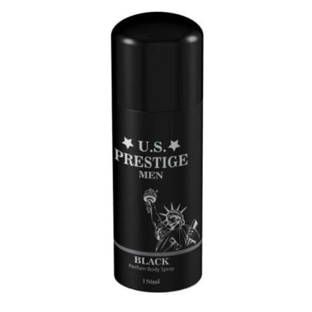 Deodorant spray U.S. Prestige Black, 150ml, barbati