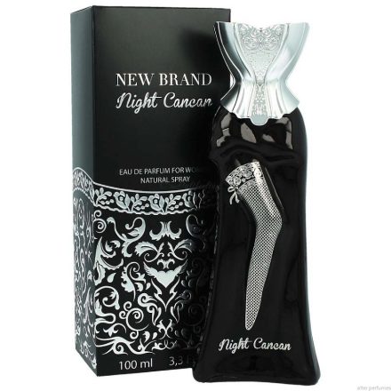 Parfum New Brand  Night Cancan  Women 100ml EDP / Replica Gucci - Guilty Black