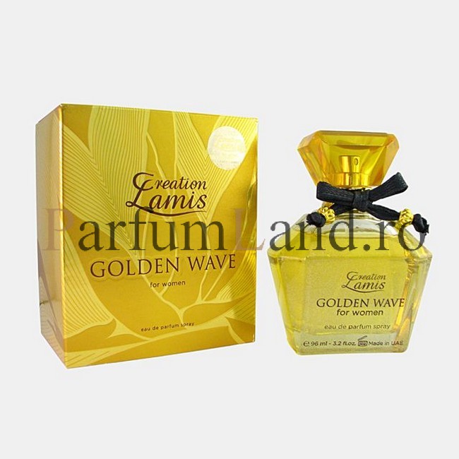 Parfum Creation Lamis Golden Wave 96ml EDP / Replica Paco Rabanne - Lady Million