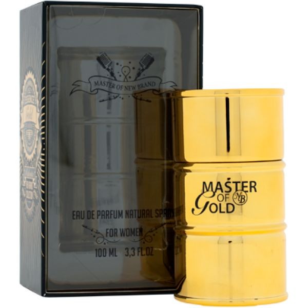 Parfum New Brand Master Essence Gold Women 100ml Edp